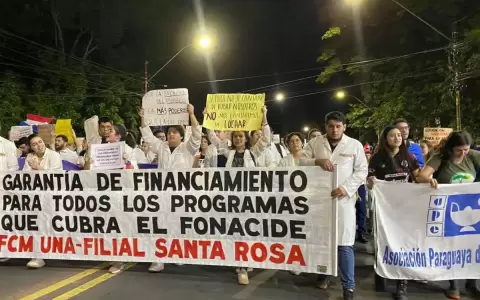 Estudiantes de la UNA exigen seriedad en el di�logo con el Gobierno