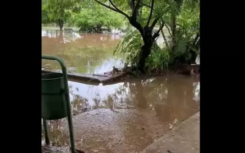 De nuevo cierran �u Guasu por inundaciones tras temporal