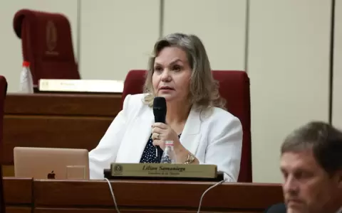 Lilian Samaniego dice que depende de la Corte procesar a 23 senadores del "reblindaje"