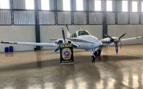 Senad incauta una narcoavioneta en Pedro Juan Caballero