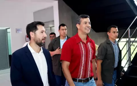 Futuro hospital universitario de la UCP recibi� la visita de Santiago Pe�a