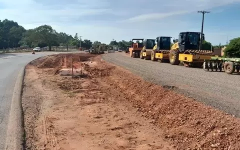Denuncian que empresa brasile�a derrib� un hito de frontera en Pedro Juan Caballero