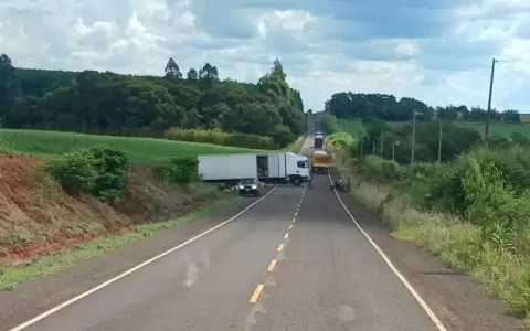 Reportan asalto con toma de rehenes a transportador de mercader�as en Canindey�