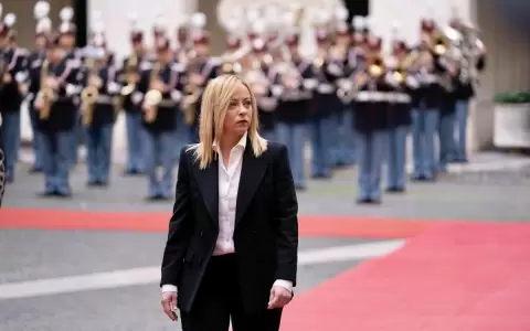 Primera ministra italiana, Giorgia Meloni.