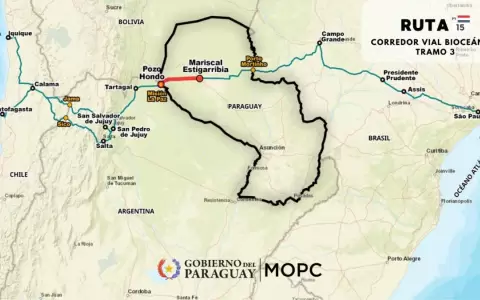 Dan orden de inicio para las obras del tercer tramo de la Ruta Bioce�nica