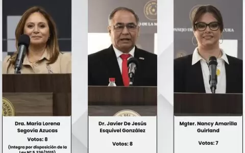 CM conforma terna para Defensor�a General: hermana de Dionisio Amarilla forma parte