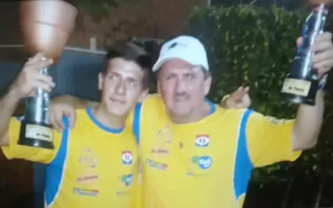 Emotivo video de homenaje de Blas Llano a su hijo: �Siempre ser� el campe�n de pap�
