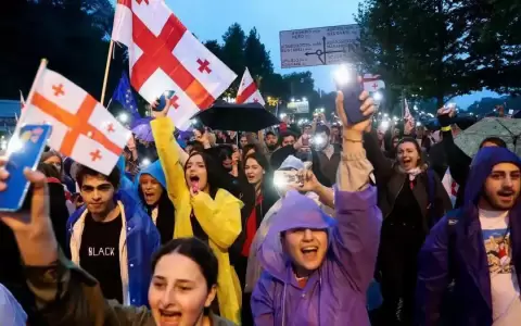 Georgia: al menos 20 detenidos en protesta contra "ley rusa"