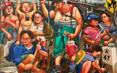 Fidel Fern�ndez, cuando la palabra se convierte en pintura