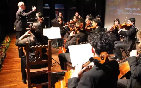 La Orquesta Juvenil del CCPA.