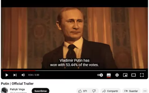 Un biopic de Putin creado por IA resalta en Cannes
