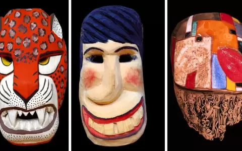 Se inaugura la muestra "M�scaras" en el Centro Cultural del Lago