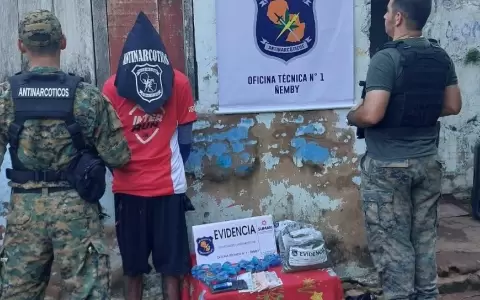 Allanamientos dejan varios detenidos y evidencias incautadas en barrio Santa Ana