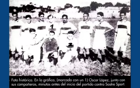 �scar L�pez de Filippis, emblema paraguayo