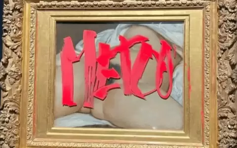 Vandalismo afect� famoso cuadro de Courbet, "El origen del mundo"