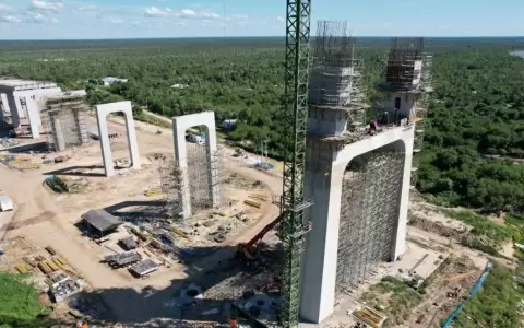 Puente de la Bioce�nica registra 60,8% de ejecuci�n financiera