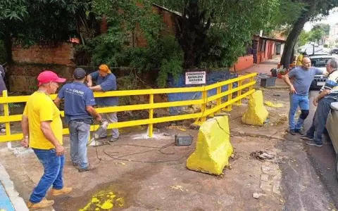 Luque: a semanas de la tragedia, instalan vallado en zona donde fallecieron mujeres