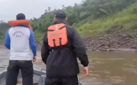 Contin�a b�squeda de la ni�a desaparecida en el r�o Monday