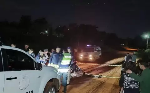 Cad�ver hallado en Capiat� pertenecer�a a presunto asaltante de conductores