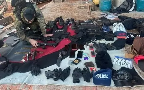 Realizan operativo en Mallorqu�n contra presuntos delincuentes que asaltaron en Natalio y Yatytay
