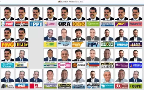 Elecciones en Venezuela: la boleta oficial para las presidenciales de julio tiene 13 fotos de Maduro