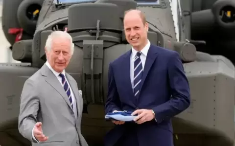 El rey Carlos III transfiere a su hijo Guillermo el cargo de coronel jefe del Cuerpo A�reo del Ej�rcito