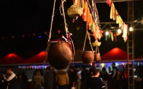 Gran fiesta de San Juan en el centro hist�rico de Asunci�n