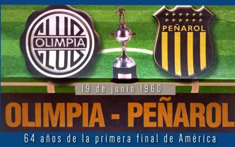 A 64 a�os de la primera final de la Libertadores