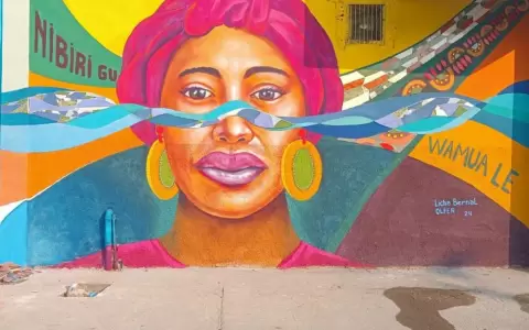 �Arte p�blico y muralismo�: primer encuentro en el barrio Pinoz�