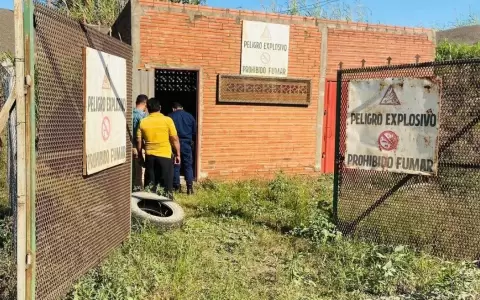 Roban materiales explosivos de una cantera en San Juan del Paran�