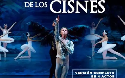 A mam� le dieron 2 a�os presenta al Ballet de San Petersburgo con �El lago de los Cisnes�