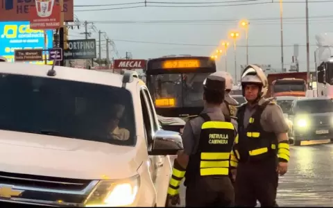 Suman 580 los conductores multados por invadir carril �nico en la ex Transchaco