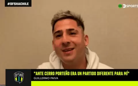 Guillermo Paiva sobre Cerro Porte�o: �Me dej� contento eliminarlos�