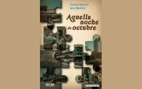 Ana y Carlos Martini presentan la novela "Aquella noche de octubre"