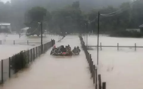 Chile: miles de damnificados y 1 muerto por intensas lluvias