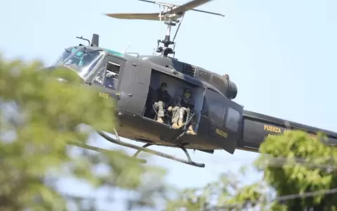 Hoy siguen los operativos en la zona de la la reserva del Mbaracay�, departamento de Canindey�.