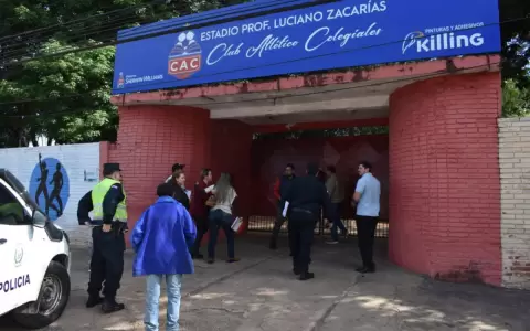 Suspenden actividades en el club Atl�tico Colegiales