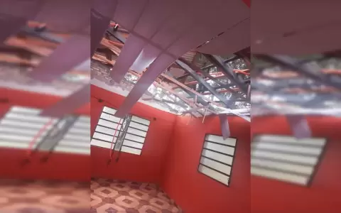 Temporal caus� destrozos en la ciudad de Valenzuela, Cordillera