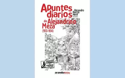 Alejandro Barcza publica "Apuntes diarios de Alejandrino Meza (1933-1934)"