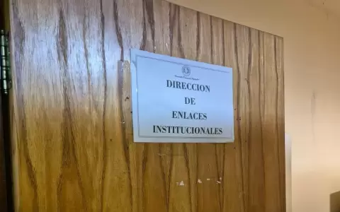 Explot� tablero en la C�mara de Diputados y gener� principio de incendio