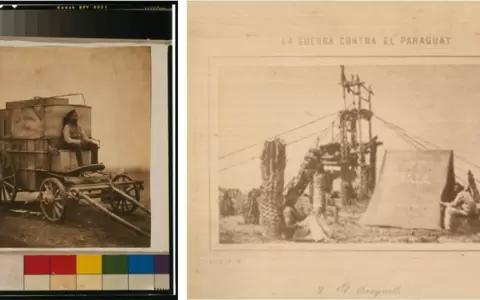 Las primeras fotograf�as de una guerra sudamericana (I)