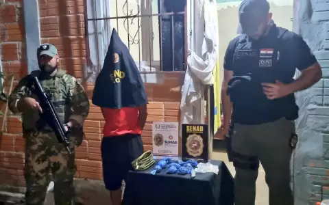 Joven acababa de salir de prisi�n pero fue recapturado por venta de drogas