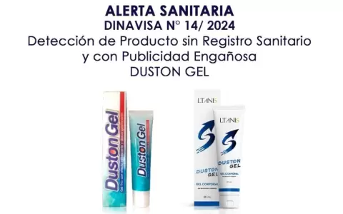 Gel que "cura" lesiones musculares no tiene registro sanitario, seg�n Dinavisa