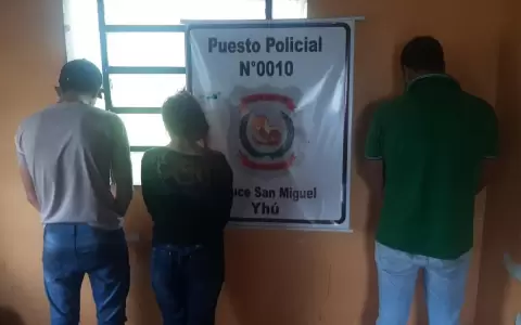 Caaguaz�: detienen a presuntos miembros del PCC con armas de grueso calibre