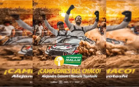 �Alejandro Galanti gan� por sexta vez el Transchaco Rally!