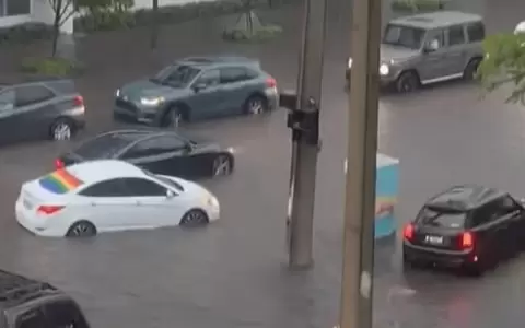 Miami bajo el agua: lluvias torrenciales e inundaciones en el sur de Florida