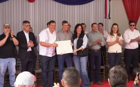 Pe�a anuncia construcci�n de la nueva Ruta de la Soberan�a en Amambay