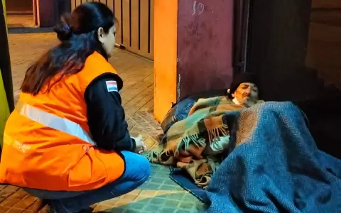 Jaho'i: 21 personas en situaci�n de calle se refugian del fr�o en albergues de la SEN
