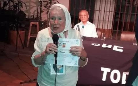 �La partida de Nora Corti�as, luchadora por los derechos humanos