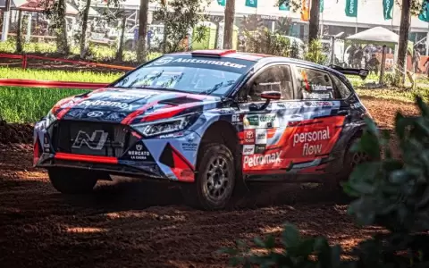 Transchaco Rally 2024: Fabrizio Zald�var se qued� con la pole